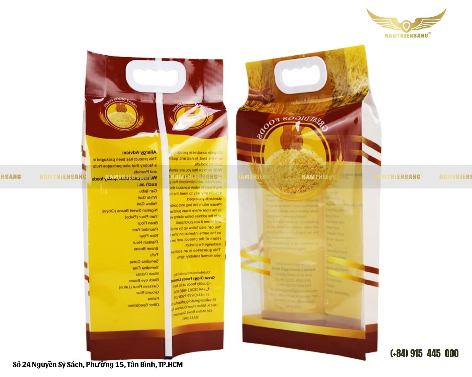 + Túi xếp hông hàn lưng giữa